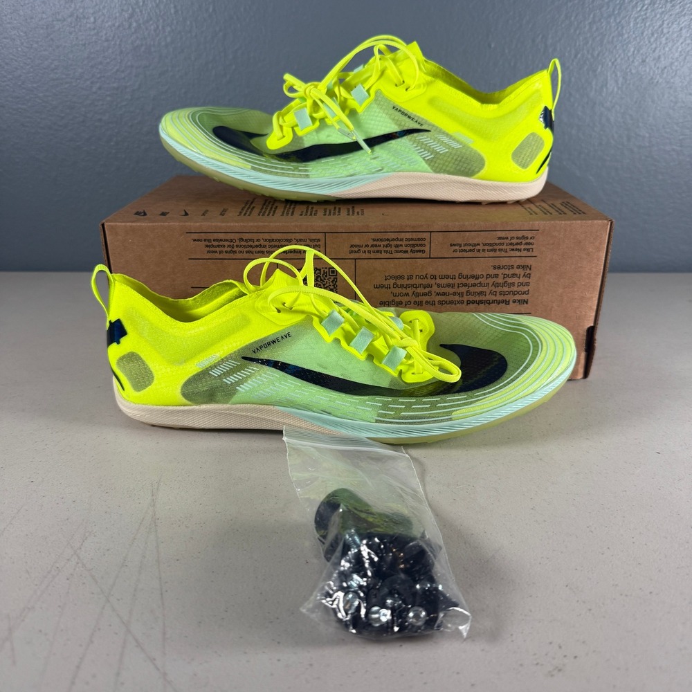 Nike ZoomX Dragonfly Volt Mint Foam Track Spikes AJ0847-702 Mens 11.5